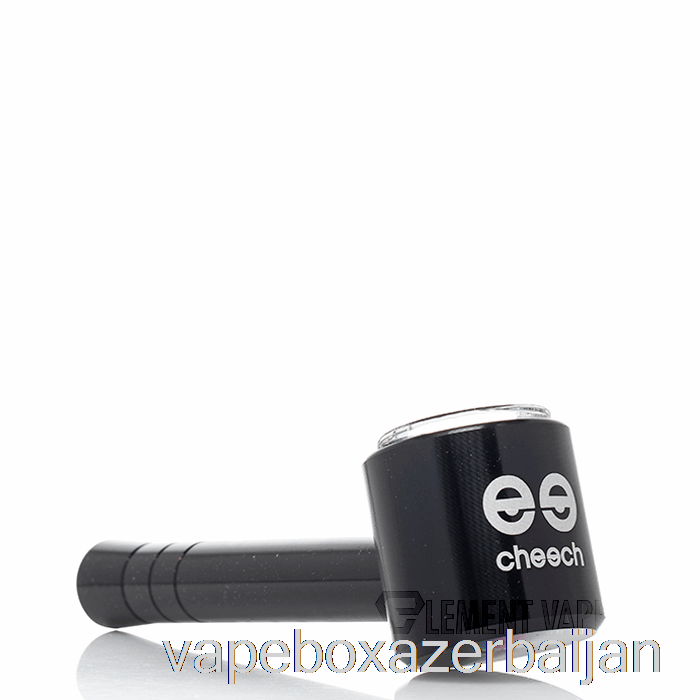 E-Juice Vape Cheech Metal Encased Sherlock Hand Pipe Black